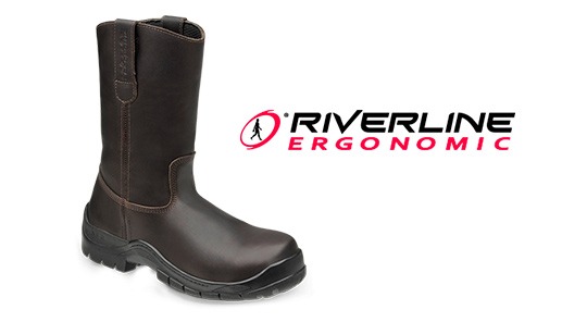 Imagen de una bota industrial Riverline Ergonomic